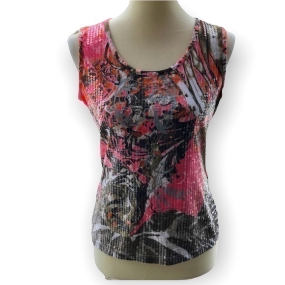 Sleeveless sequence top by Tribal - Picture 1 of 5